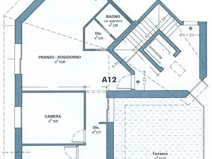 Appartamento quadrilocale in vendita in Via Claudia, Maranello