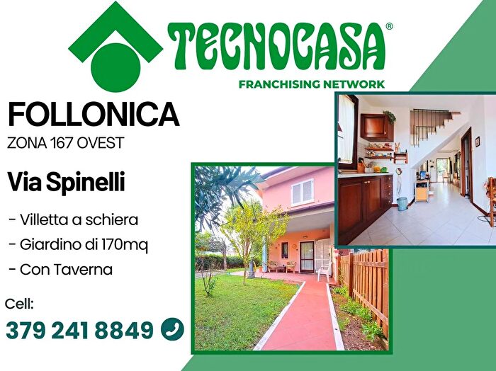 Appartamento quadrilocale in vendita in Via Spinelli, Follonica