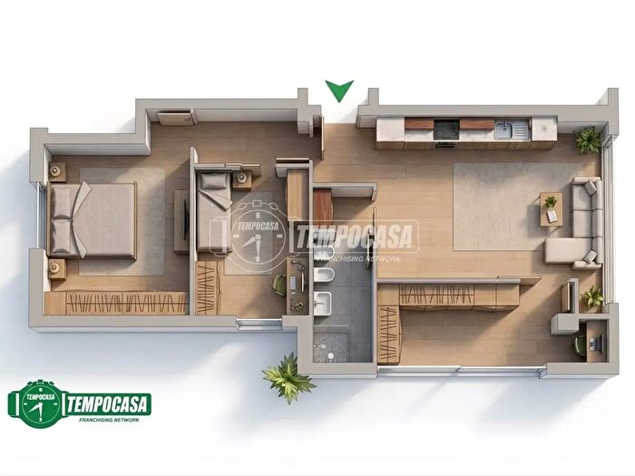 Appartamento trilocale in vendita in Via Marina, Montemarciano