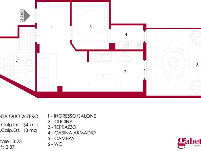 Appartamento bilocale in vendita in Via Belvedere, Napoli