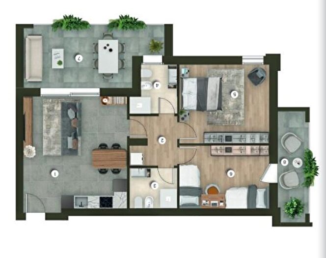 Appartamento trilocale in vendita in Corso delle Terme, Montegrotto Terme