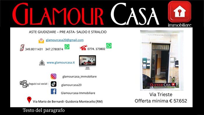 Appartamento trilocale in vendita in Via Trieste, Palombara Sabina