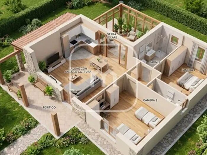 Casa monolocale in vendita in Via della Vetrice, San Cesareo