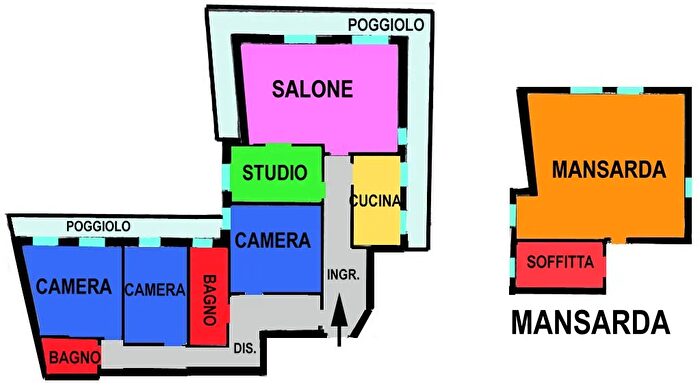 Appartamento con 5 locali in vendita in Via Cesare Battisti, Padova