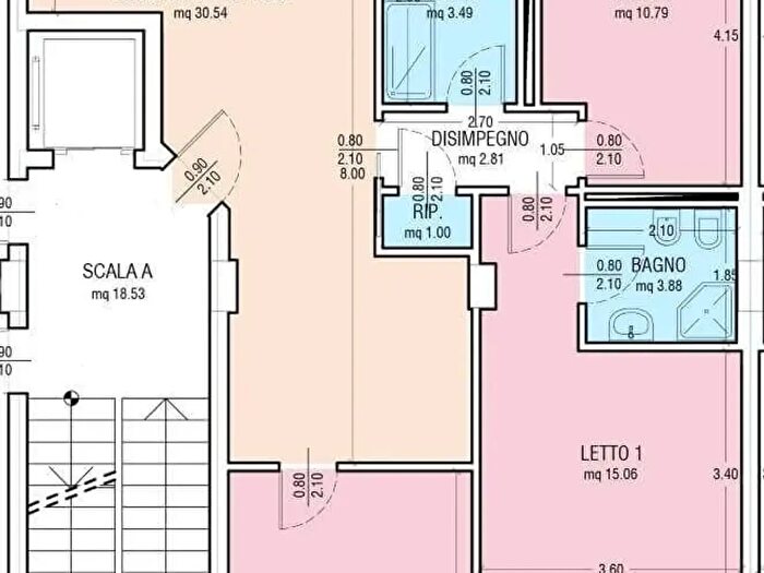 Appartamento quadrilocale in vendita in Pisa