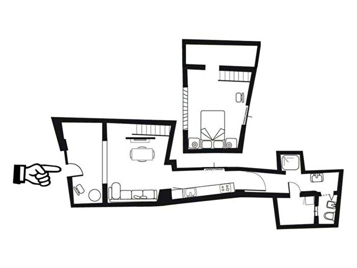 Appartamento monolocale in affitto in Via Maffia, Santo Spirito, Firenze