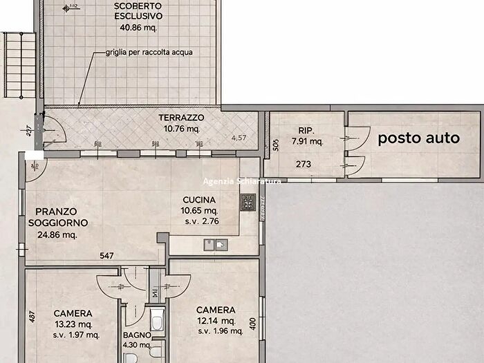 Appartamento trilocale in vendita in Pesaro