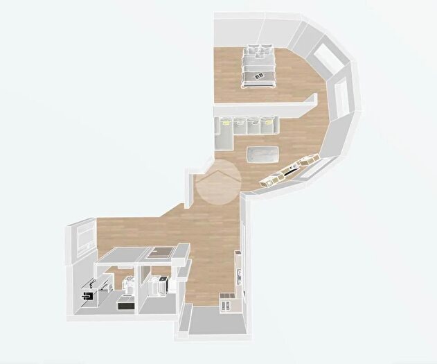 Appartamento bilocale in vendita in Via Polonia, Roma