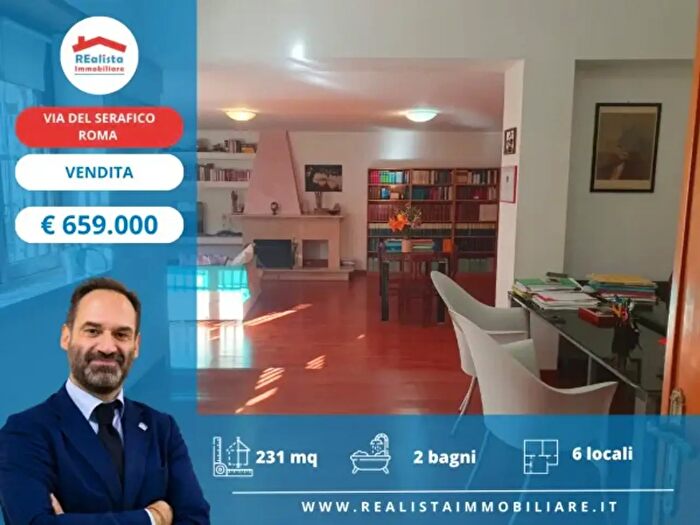 Appartamento con 5 locali in vendita in Via del Serafico, Roma