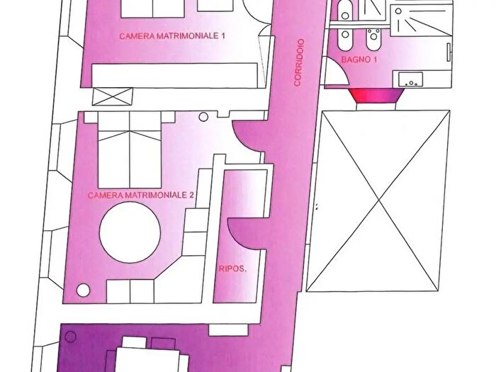 Appartamento quadrilocale in vendita in Siena