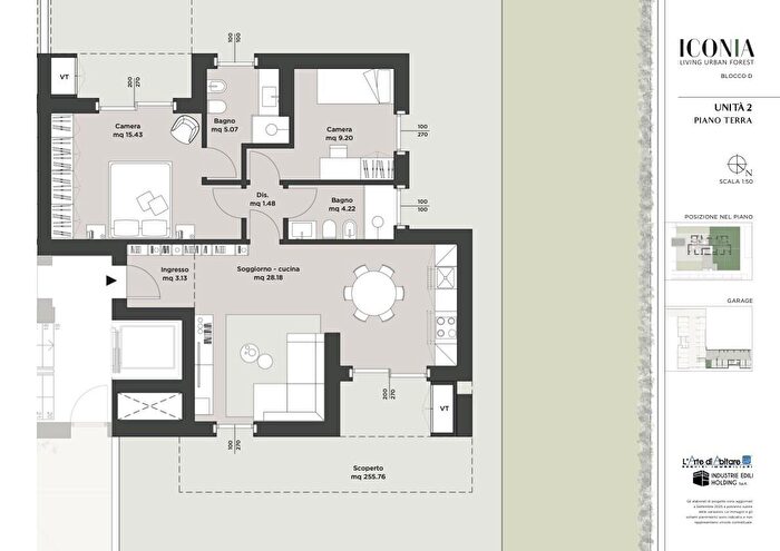 Appartamento trilocale in vendita in Rimini