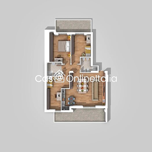 Appartamento quadrilocale in vendita in Magione