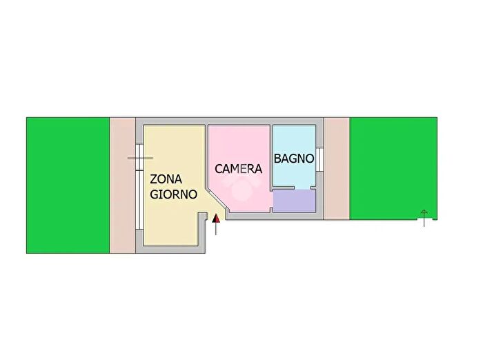Appartamento monolocale in vendita in in Località Tranquilla, Povegliano Veronese