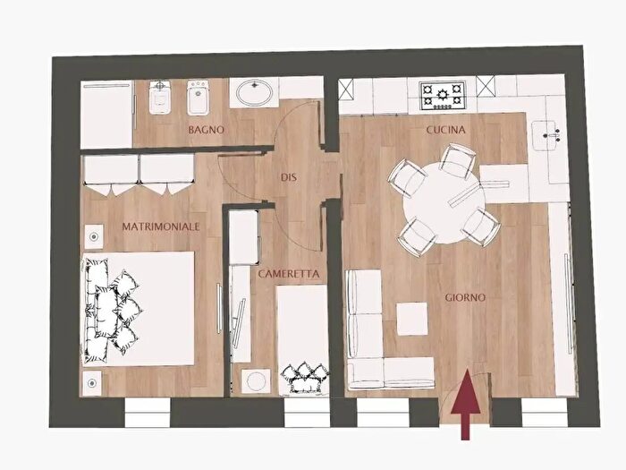 Appartamento bilocale in vendita in Riva Vena, Chioggia