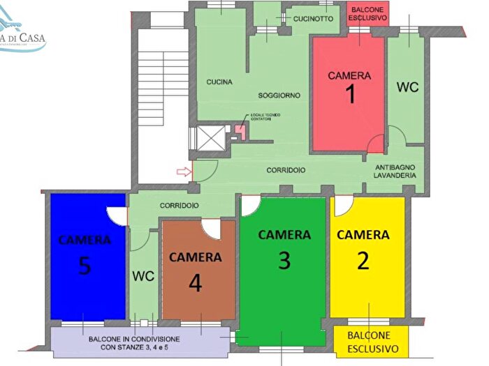 Appartamento con 6 locali in affitto in Via Ruggero Leoncavallo, Parco Trotter, Milano