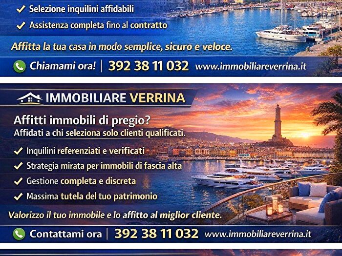 Appartamento quadrilocale in affitto in Via Edoardo G B Riboli, Albaro, Genova