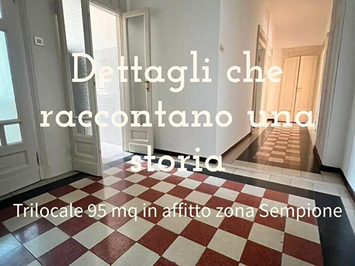 Appartamento trilocale in affitto in Via Fauchè, Milano