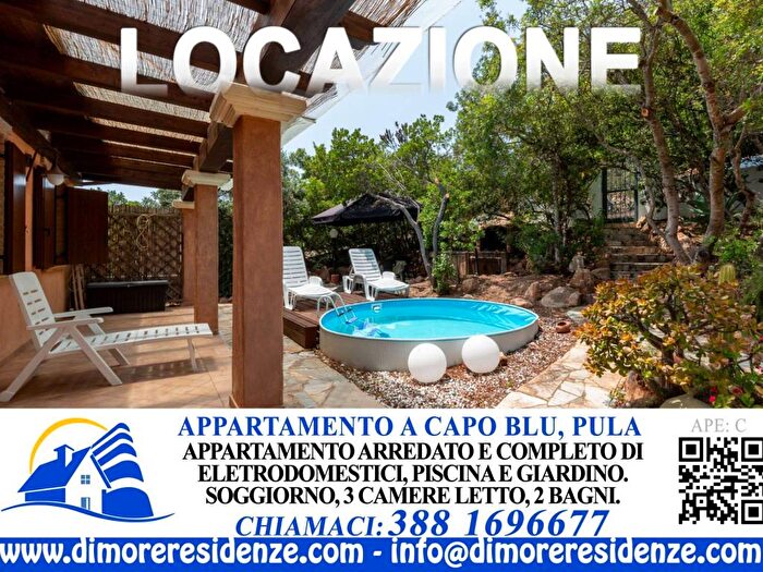 Appartamento quadrilocale in affitto in Comunione sa Murta Bianca, Santa Margherita Di Pula, Pula