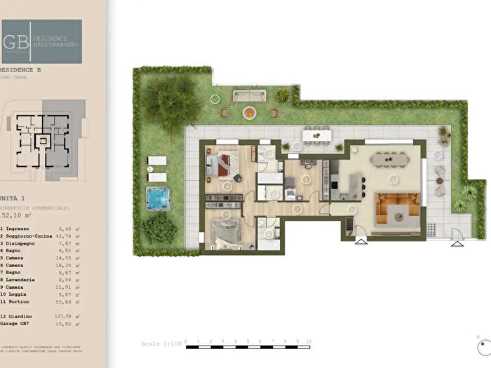 Appartamento quadrilocale in vendita in Via Antonio Magarotto, Abano Terme