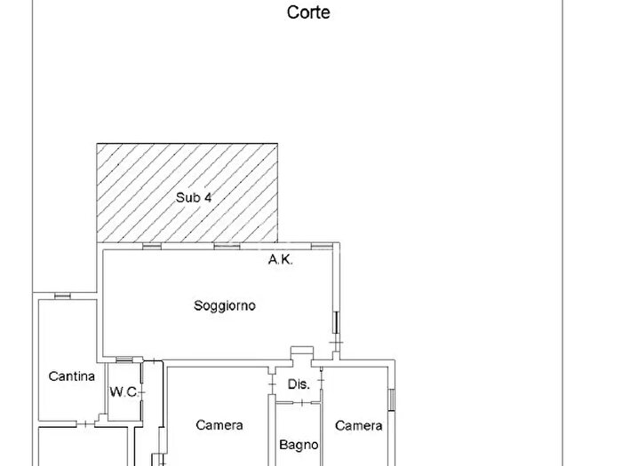 Casa trilocale in vendita in Via Occimiano, Roma