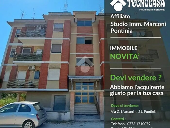 Appartamento trilocale in vendita in Via Italia, Pontinia
