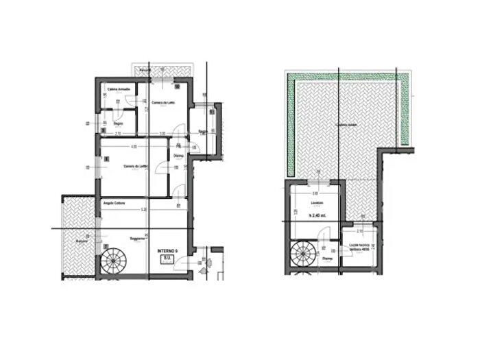 Appartamento quadrilocale in vendita in Via Graniti, Roma