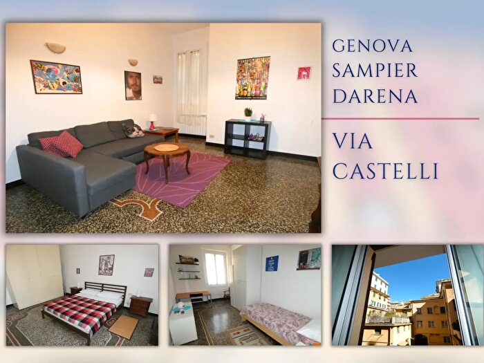 Appartamento con 6 locali in affitto in Via Agostino Castelli, Genova