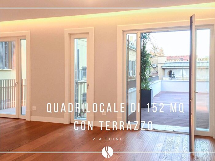Appartamento quadrilocale in affitto in Via Bernardino Luini, Carrobbio, Milano