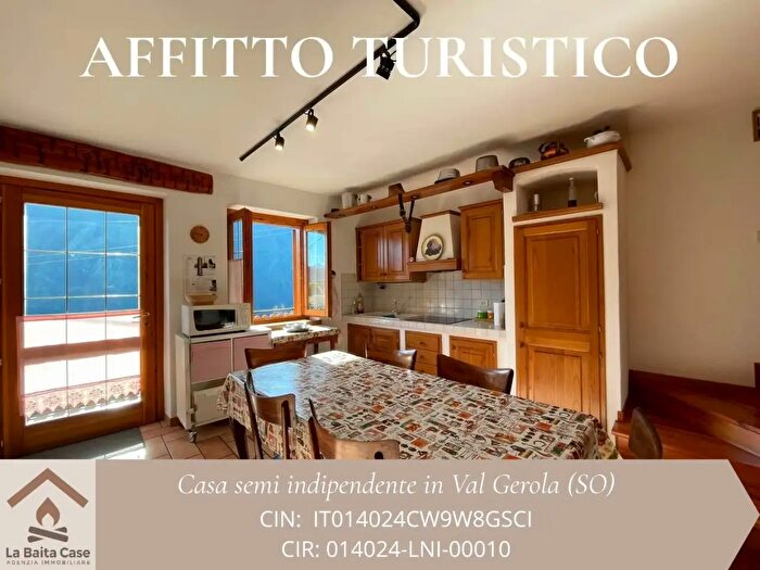 Casa quadrilocale in affitto in Cosio Valtellino