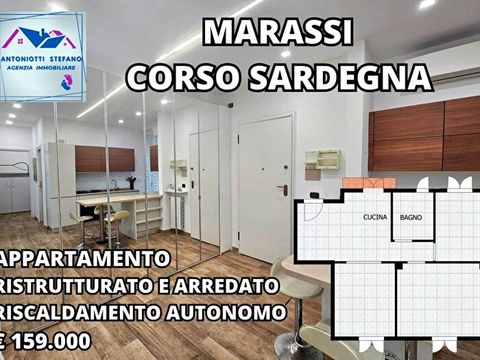 Appartamento quadrilocale in vendita in Corso Sardegna, Marassi, Genova