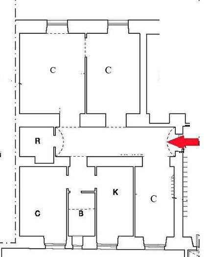 Appartamento quadrilocale in affitto in Via Valadier, Prati, Roma