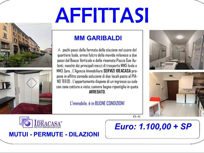 Appartamento bilocale in affitto in Via Pietro Borsieri, Isola, Milano