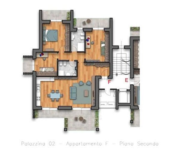 Appartamento con 5 locali in vendita in Via Antonio Stoppani, Locate Varesino