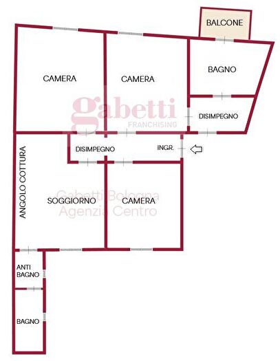 Appartamento quadrilocale in affitto in Via de Chiari, Santo Stefano, Bologna