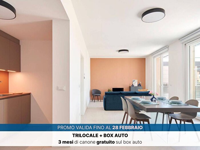 Appartamento trilocale in affitto in Via Eugenio Villoresi, Navigli Darsena, Milano