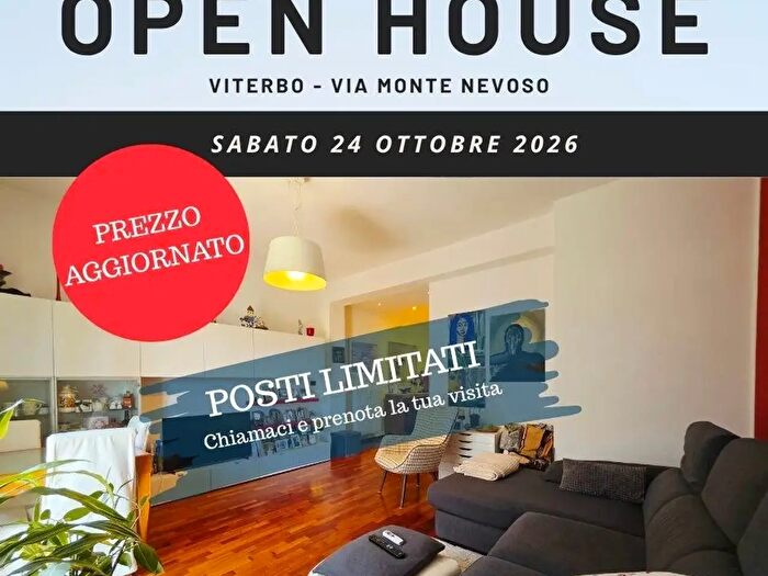 Appartamento quadrilocale in vendita in Via Monte Nevoso, Viterbo