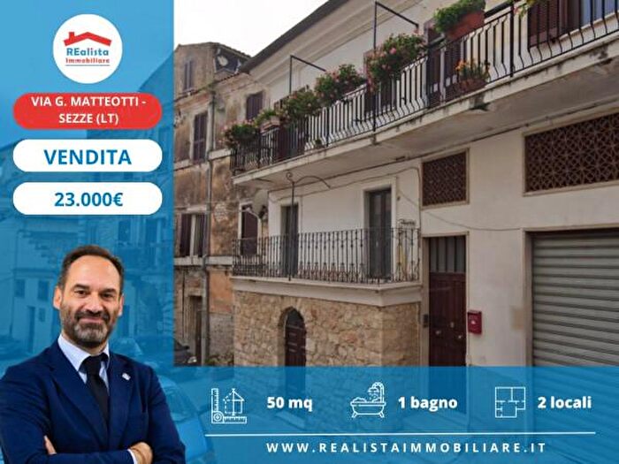 Appartamento bilocale in vendita in Via Giacomo Matteotti, Sezze