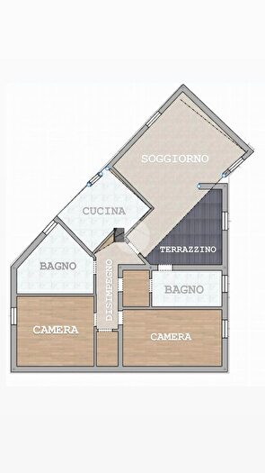 Appartamento trilocale in vendita in Via Arcangelo Ghisleri, Cremona
