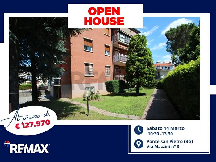 Appartamento trilocale in vendita in Via Mazzini, Ponte San Pietro