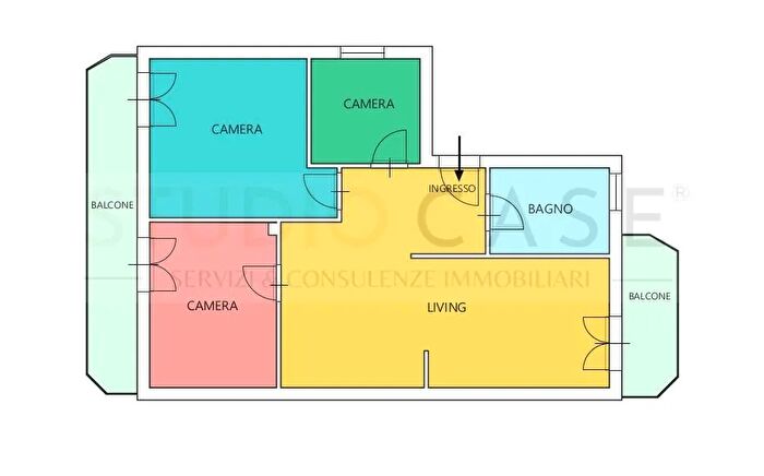 Appartamento trilocale in vendita in Viale della Vittoria Villaricca, Villaricca