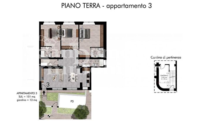 Appartamento quadrilocale in vendita in Pisa