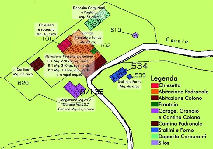 Casa con 15 locali in vendita in Citta Di Castello