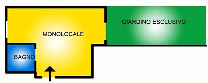 Appartamento monolocale in affitto in Via Antonio Bondi, Massarenti, Bologna