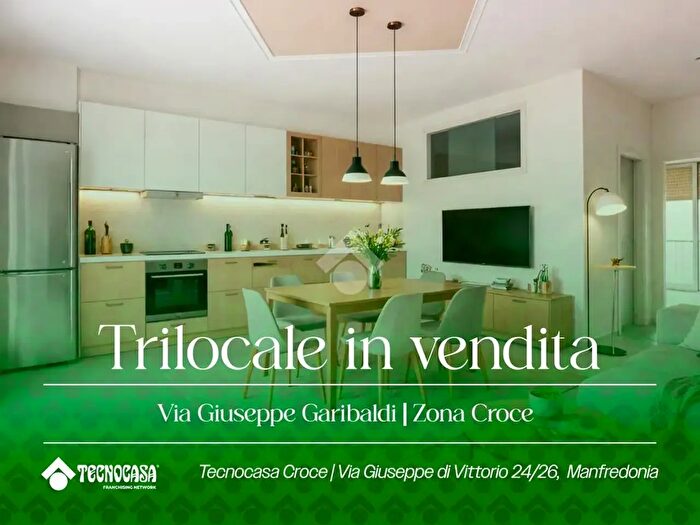 Appartamento trilocale in vendita in Via Giuseppe Garibaldi, Manfredonia