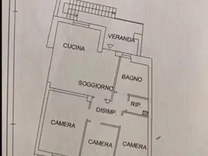 Appartamento quadrilocale in vendita in Via San Sebastiano, San Basilio