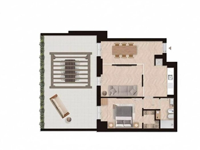 Appartamento trilocale in affitto in Beccaria Colombo, Firenze