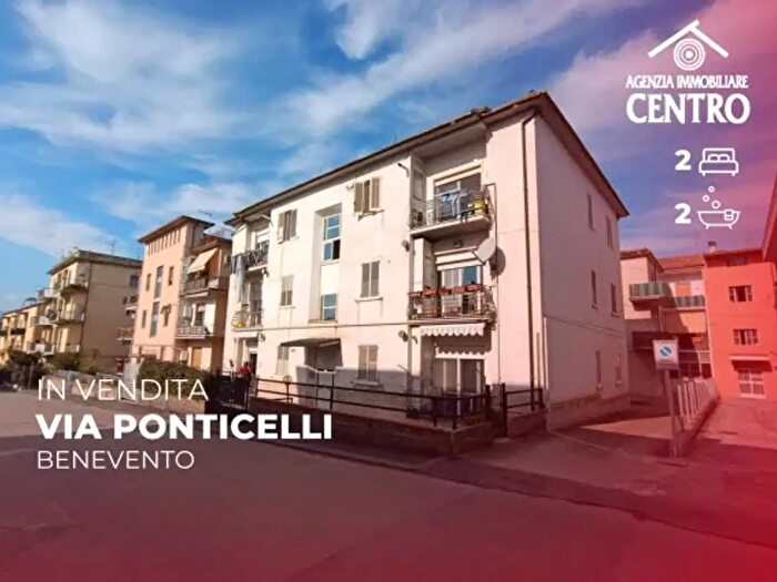 Appartamento trilocale in vendita in Via Ponticelli, Benevento