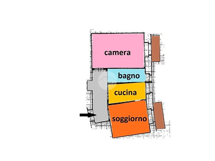 Appartamento bilocale in vendita in Via Augusto Aubry, Roma