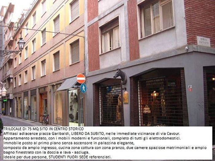 Appartamento trilocale in affitto in Borgo Zaccagni, Centro Storico, Parma