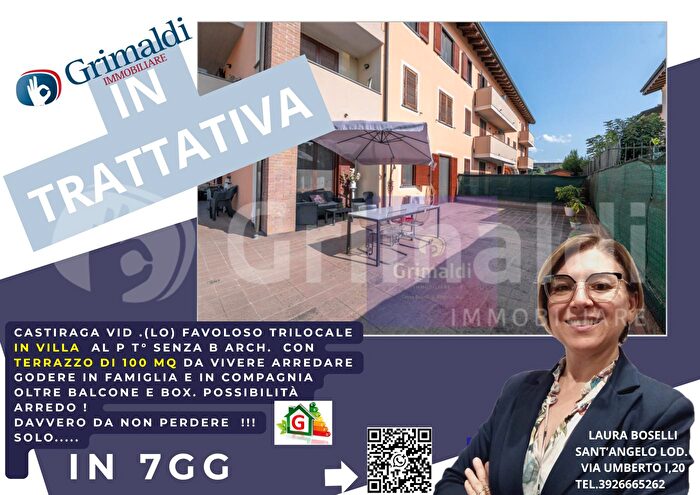 Appartamento trilocale in vendita in Via Giuseppe Garibaldi, Castiraga Vidardo